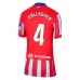 Atletico Madrid Conor Gallagher #4 Hjemmedrakt Dame 2024-25 Kortermet